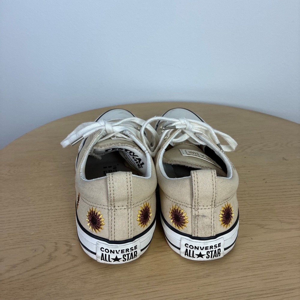 Converse Chuck Taylor All Star Madison Festival Sunflowers Sneakers Women's 10 - Picture 6 of 7
